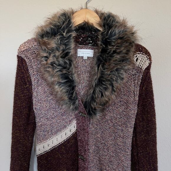 Anthro Angel of the North Sitka Long Cardigan Sz Small - Picture 4 of 8